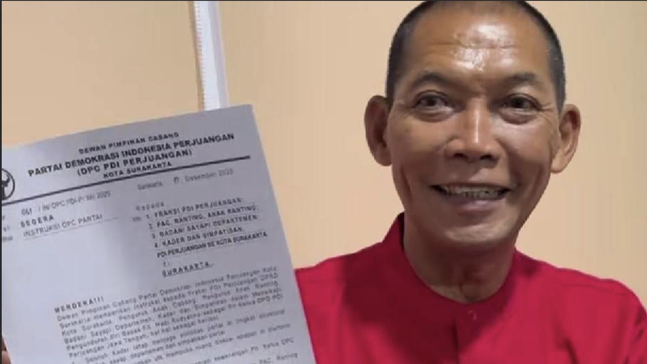 DPC Solo Benarkan FX Rudy Mundur Dari Ketua DPD PDIP Jateng