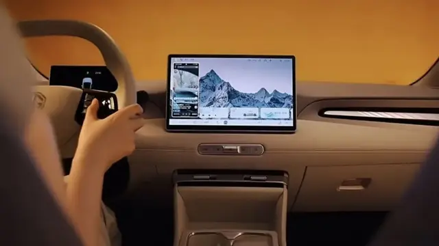 Layar Interior MG 4 EV