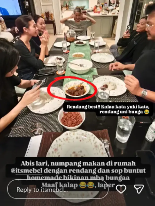 Dapur Rumah Bunga Citra Lestari (Instagram itsmebcl)