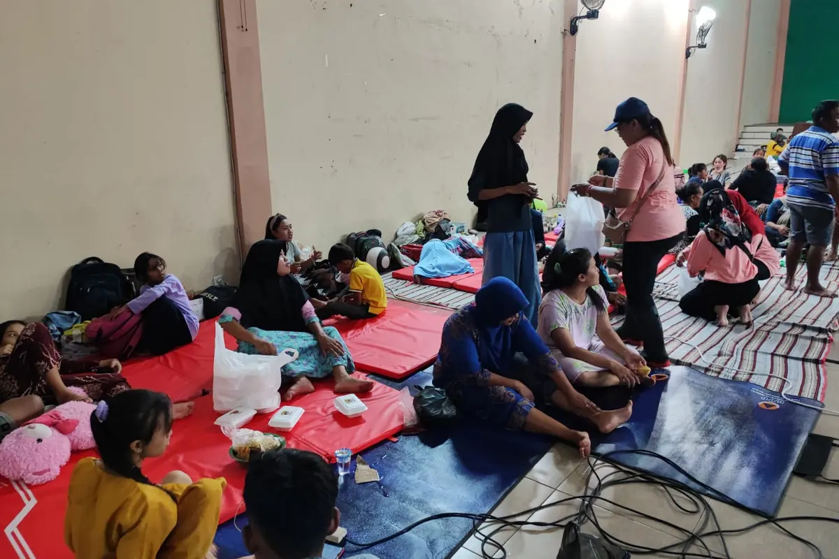 Dapur Umum untuk Pengungsi Banjir di Kudus (Istimewa)