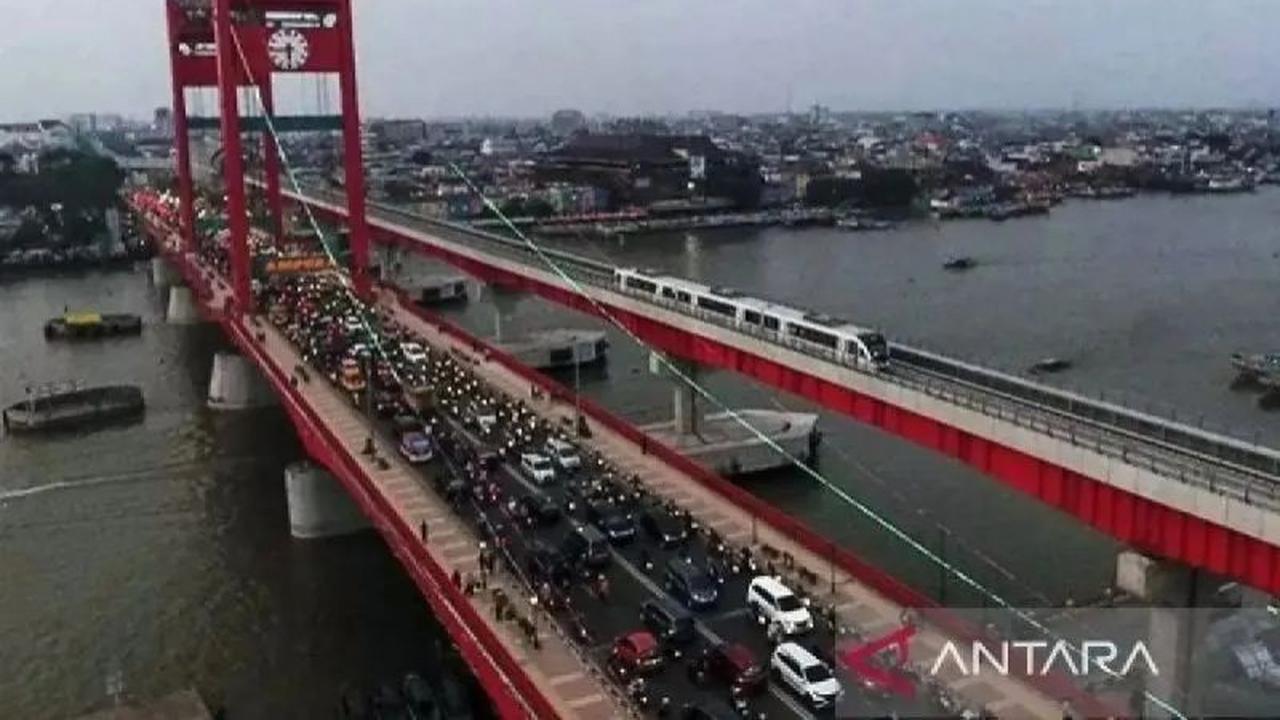KAI Tambah Perjalanan LRT Sumsel Sambut HUT ke-1.343 Kota Palembang, Mobilitas Warga Makin Mudah