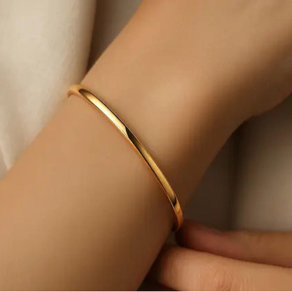 7 Gelang Emas Elegan 2 Gram Wanita Dewasa Kekinian, Simpel tapi Tetap Berkelas