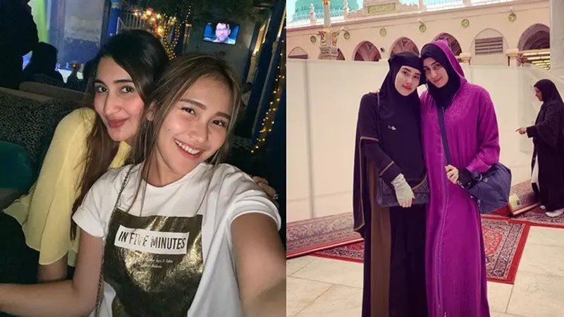 6 Potret Persahabatan Ayu Ting Ting dan Tania Nadira, Bak Saudara Kandung