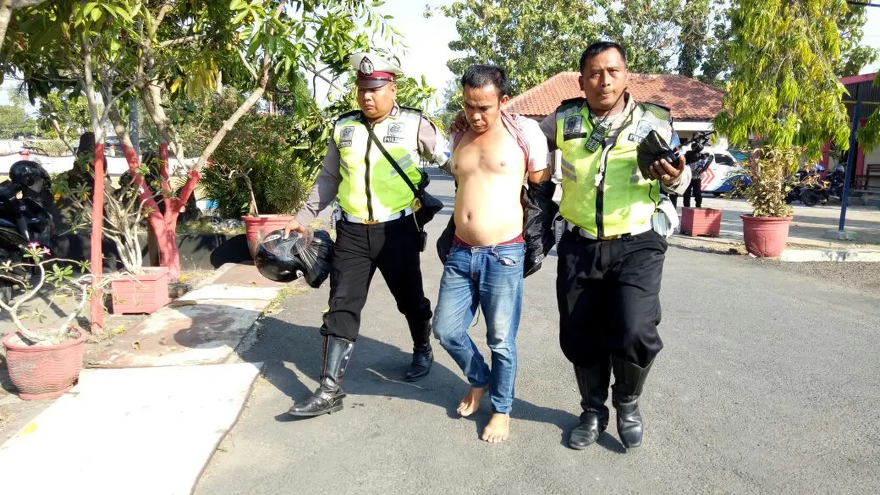 maling ditangkap kyai