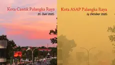 Derita Warga Palangka Raya Dua Bulan Dikepung Asap, Oksigen Kebutuhan Utama