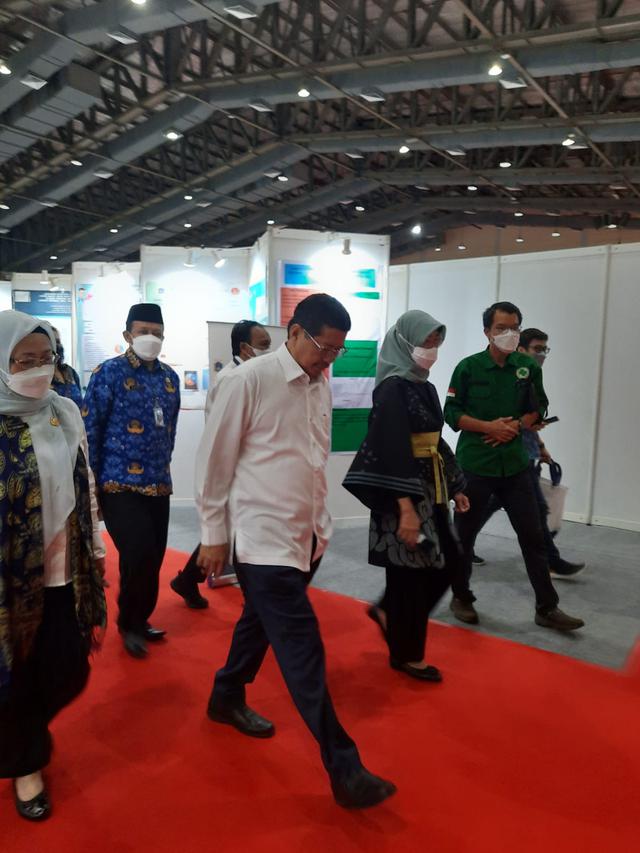 Sekertaris Daerah Provinsi DKI Jakarta dalam Acara Hari Kesehatan Nasional (HKN) ke-58