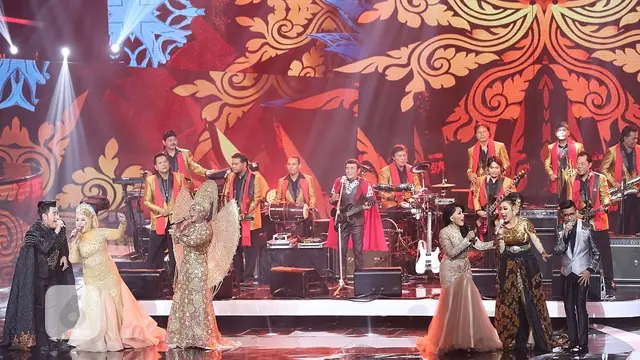 [Bintang] Nassar, Elvy Sukaesih, Iyeth Bustami, Rhoma Irama, Rita Sugiarto, Soimah, dan Fildan