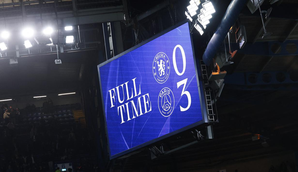 Hasil tersebut memperpanjang periode sulit The Blues, yang kini hanya mampu mencatat satu kemenangan dari tujuh pertandingan terakhir di waktu normal di semua ajang. (AFP/Franck Fife)