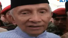 Amin Rais berharap pemerintah jangan terlalu gegabah untuk menjalankan Perppu nomor dua tahun 2017 tentang ormas dan meninjau ulang kembali