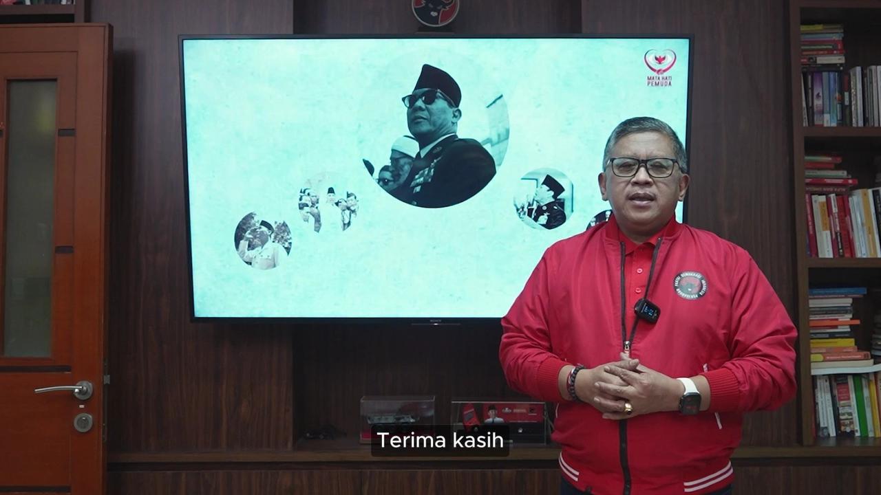 VIDEO: Kejutan Kemunculan Hasto PDIP, Respons Penetapan Tersangka KPK "Penjara Bagian Untuk Cita-Cita"