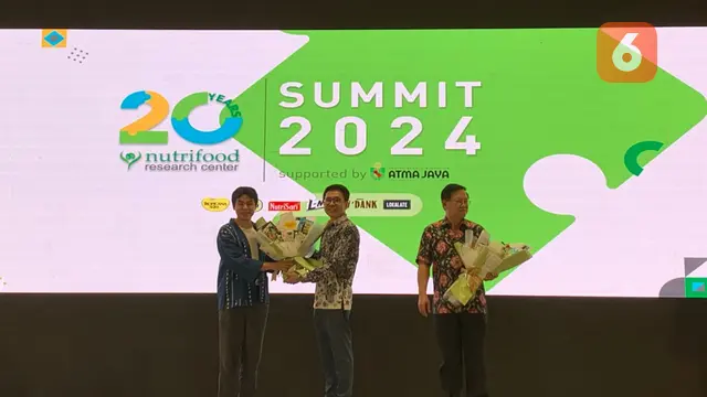Nara sumber yang hadir saat Nutrifood Research Center (NRC) menggelar NRC Summit 2024.