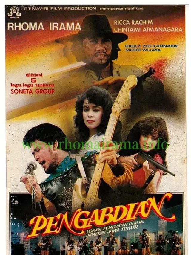 Film Rhoma Irama dengan Lagu-Lagu yang Melegenda