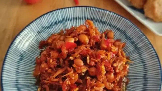 Balado Teri kacang