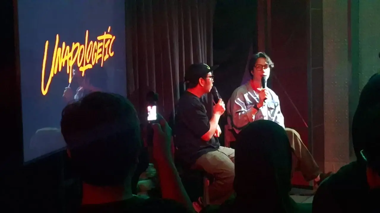 Hearing session EP Unapologetic yang dirilis Dikta. (Ratnaning Asih/ Liputan6.com)