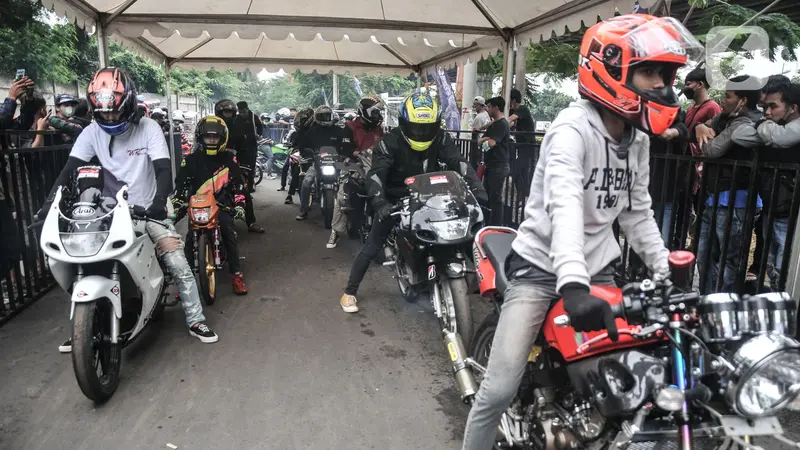 Street Race Polda Metro Jaya di Ancol