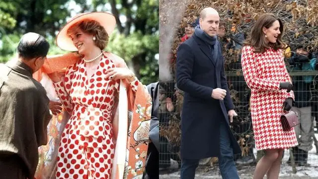 Kate Middleton dan Putri Diana