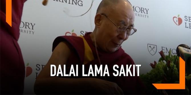 VIDEO: Alami Infeksi, Dalai Lama Dilarikan ke Rumah Sakit