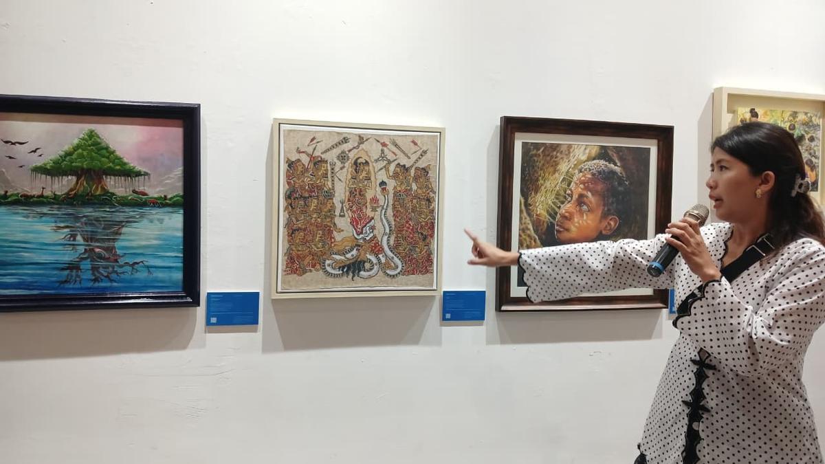 SBY Art Community Pamerkan 150 Karya Seniman Indonesia dan Jerman, Suarakan Perdamaian
