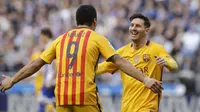 Barcelona Bungkam Deportivo 8-0, Suarez Samai Rekor Ronaldo
