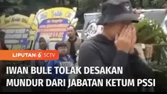 Ketua Umum PSSI Mochamad Iriawan menolak mundur karena memiliki tanggung jawab atas pecahnya tragedi Stadion Kanjuruhan, Malang, yang menewaskan 131 suporter sepak bola. Iriawan mengklaim, kepeduliannya terhadap kasus ini sebagai bentuk tanggung jawa...