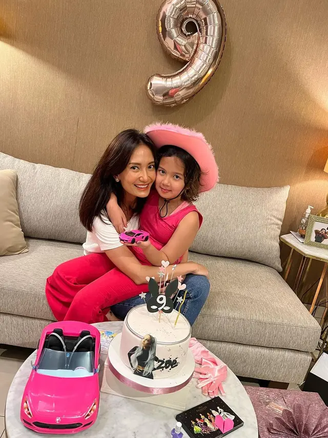 Artika Sari Devi rayakan ultah anaknya, Zoe (Instagram/artikasaridevi)