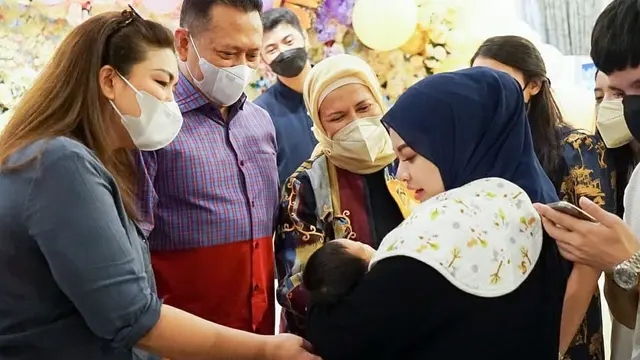 6 Momen Ketua MPR RI Kunjungi Ameena Anak Atta Halilintar dan Aurel Hermansyah