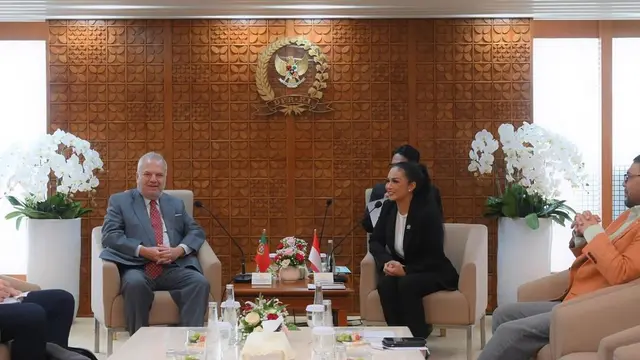 Krisdayanti Bertemu Dubes Portugal untuk Indonesia