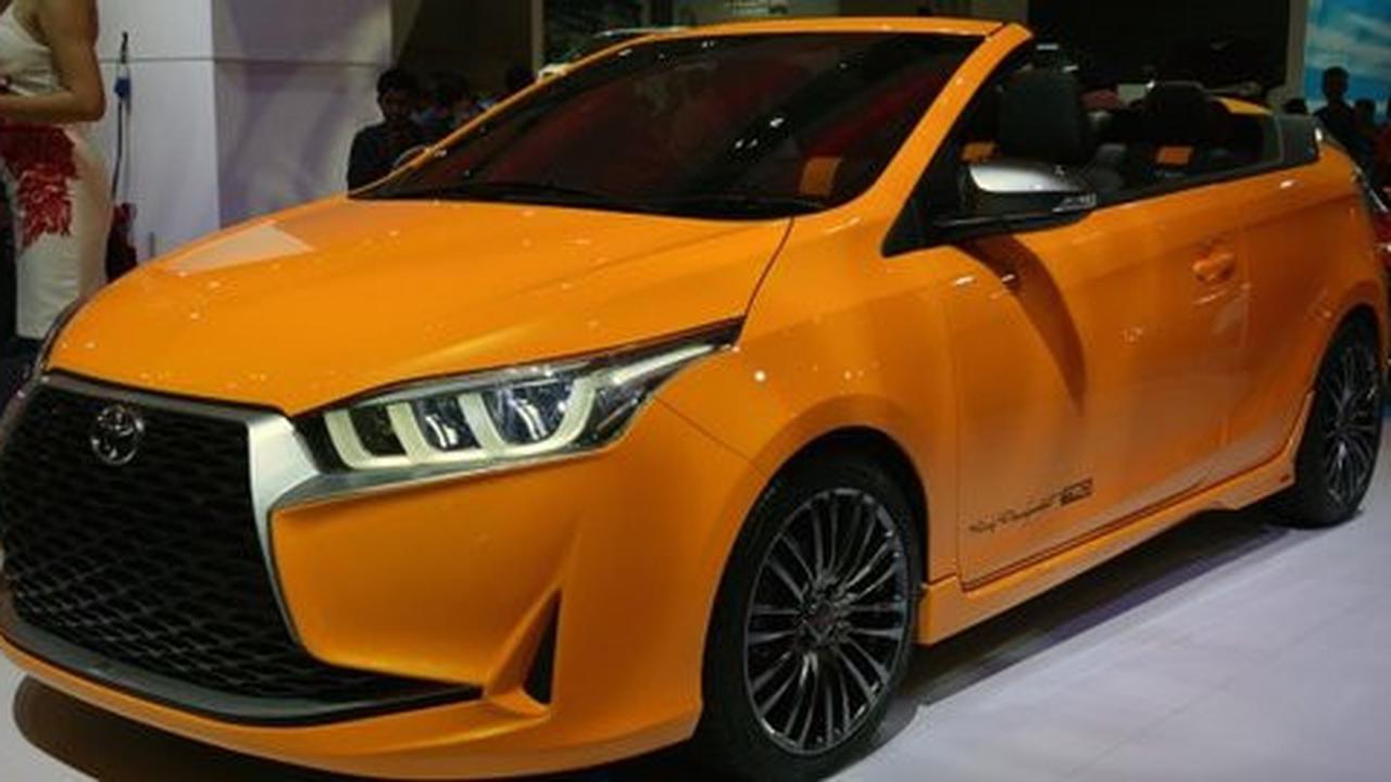 Super keren, Toyota Yaris Legian muncul gegerkan GIIAS 2015!