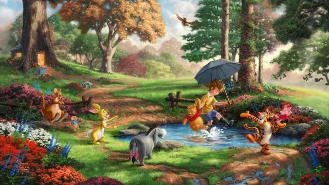 Seperti dalam Film, 7 Potret Lukisan Disney Ini Terlihat Sempurna
