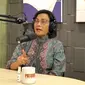 Menteri Keuangan Sri Mulyani Indrawati dalam Podcast Sekretariat Kabinet dengan judul Ngobrol Seru Bareng Sri Mulyani: Pemerintahan Bukanlah Tembok.