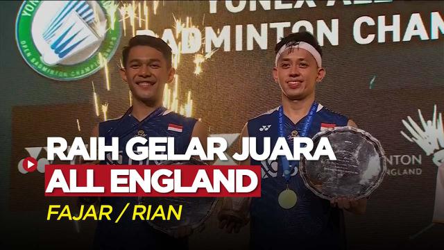 Cover Berita Video,&nbsp;Momen Haru Saat Fajar/Rian Kalahkan The Daddies di Partai Final All England 2023