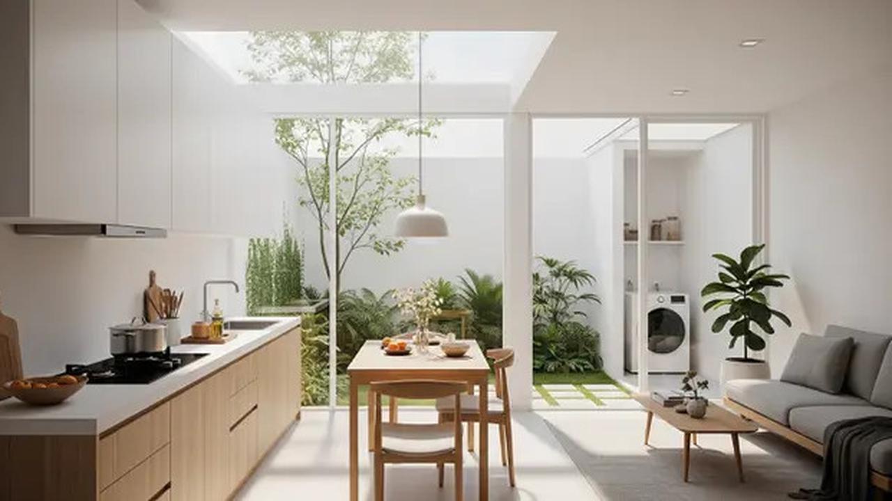 8 Model Dapur Minimalis dan Ruang Tamu Menyatu Tanpa Sekat, Cocok untuk Rumah Tipe 36