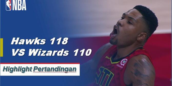 Cuplikan Hasil Pertandingan NBA : Hawks 118 VS Wizards 110