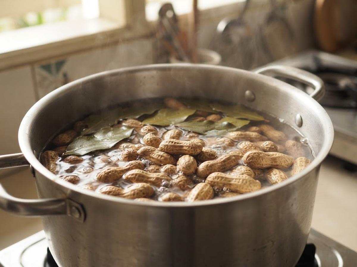 Cara rebus kacang tanah biar cepat empuk