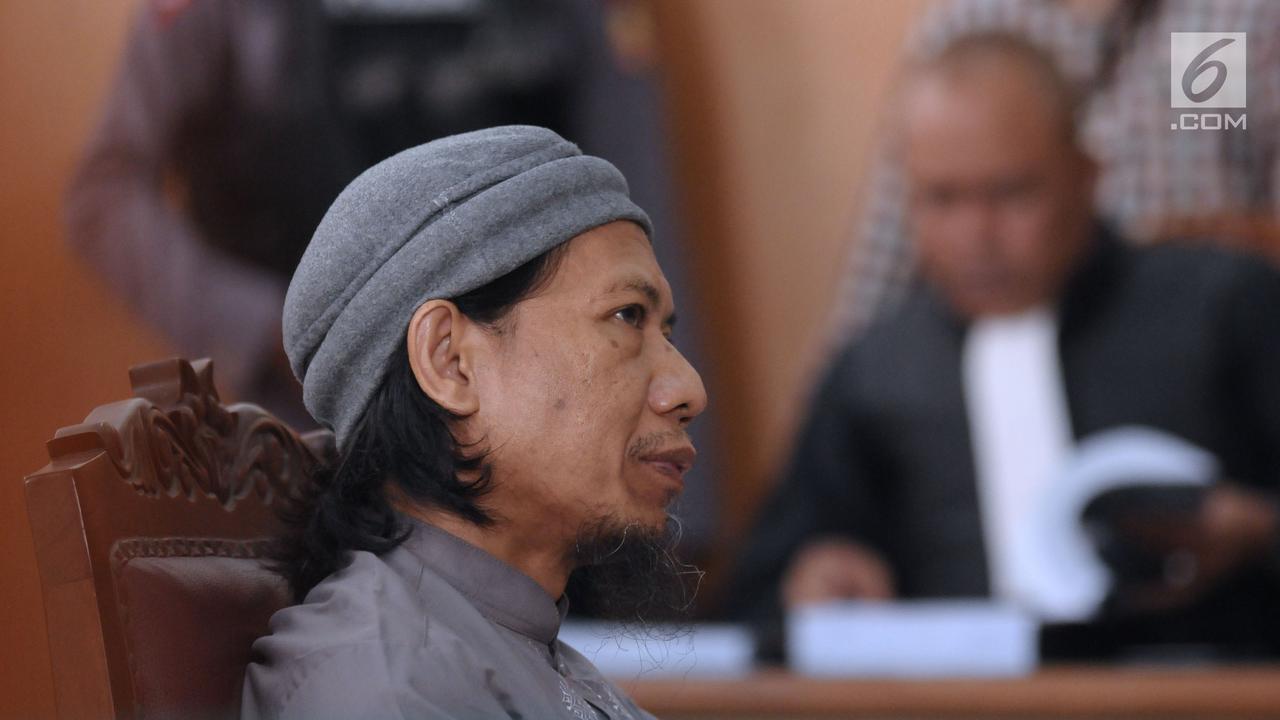 Aman Abdurrahman Dituntut Hukuman Mati