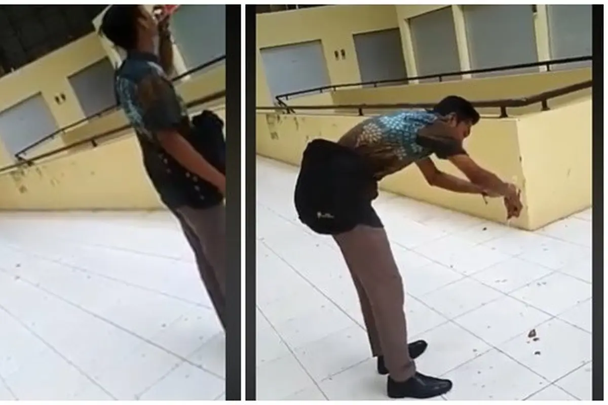 Terciduk Minum Saat Puasa Cara Ngeles Pria Ini Malah Bikin Ngakak