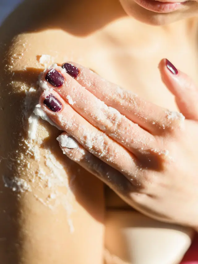 Ilustrasi Body Scrub