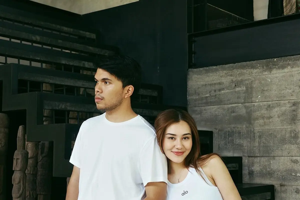 Aaliyah Massaid dan Thariq Halilintar (Instagram/aaliyah.massaid)