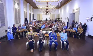 Menteri Keuangan (Menkeu) Purbaya Yudhi Sadewa dalam Indonesia Eximbank Export Connect di Jakarta. (LPEI)