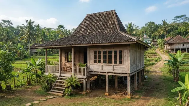Rumah Panggung Minimalis Anti Lembap