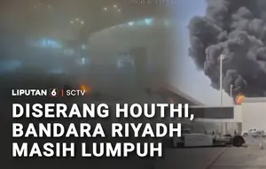 Diserang Houthi, Bandara Riyadh Masih Lumpuh