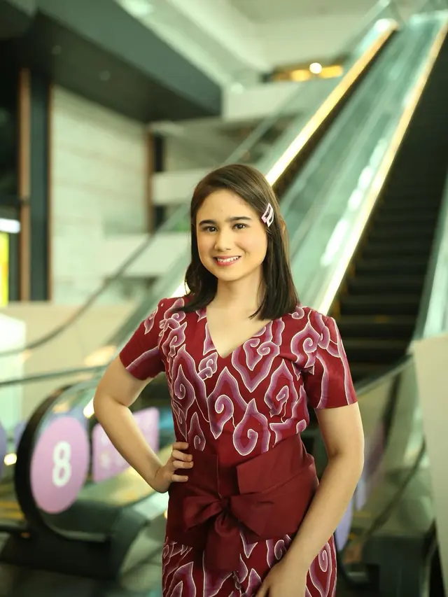 Potret Tissa Biani di Acara Perilisan Trailer dan Poster KKN di Desa Penari Extended