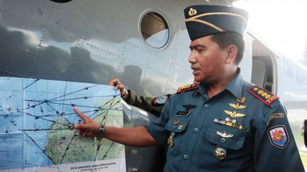 Tiang Pancang Malaysia di Wilayah RI Dicat Merah Putih