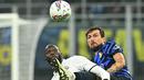 Hasil ini membuat Il Nerazzurri mengemas 25 poin dari 12 laga dan kini mereka menempati posisi empat klasemen Liga Italia 2024/2025. Sementara Napoli di peringkat pertama dengan koleksi 26 angka. (Gabriel BOUYS/AFP)
