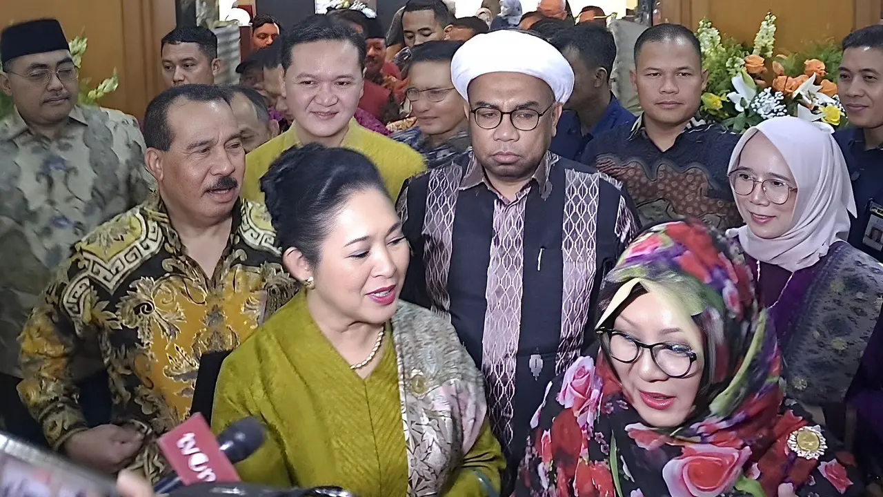 Silaturahmi Kebangsaan Pimpinan MPR bersama Keluarga Besar Presiden RI kedua, Jenderal Besar TNI (Purn.) H.M. Soeharto, di Gedung Nusantara IV MPR pada Sabtu (28/92024) siang (Istimewa)