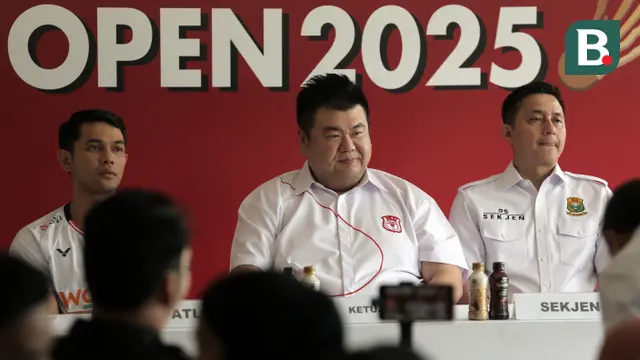 Konferensi Pers Mengenai Digelarnya Indonesia Open 2025