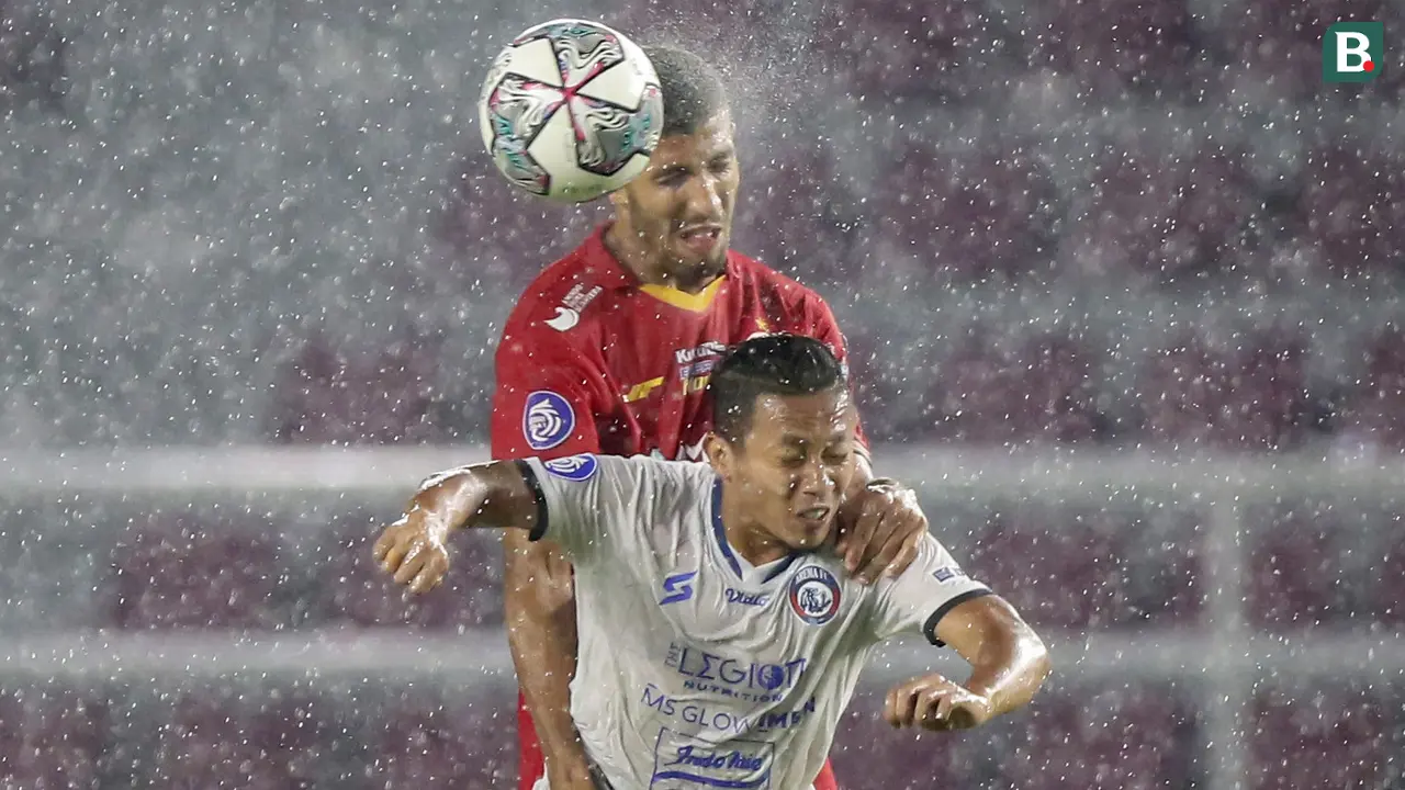 Foto: Telan Kekalahan Perdana, Persija Jakarta Ditumbangkan 10 Pemain Arema FC di BRI Liga 1