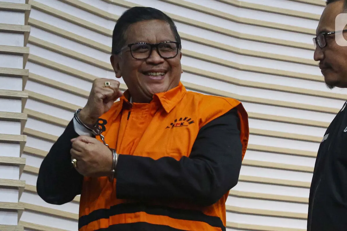 KPK Tahan Sekjen PDIP Hasto Kristiyanto