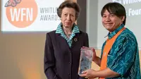 Wendi Tamariska meraih penghargaan tertinggi Whitley Award 2019 (Sumber: Dok. Pribadi Wendi Tamariska)