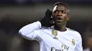 Vinicius Junior (Real Madrid) - Pemain yang baru berusia 19 tahun ini memiliki kecepatan dan teknik yang disamakan dengan Cristiano Ronaldo. Bersama Real Madrid, Vinicius dipastikan akan menjadi bintang mengikuti jejak Ronaldo. (AFP/John Thys)